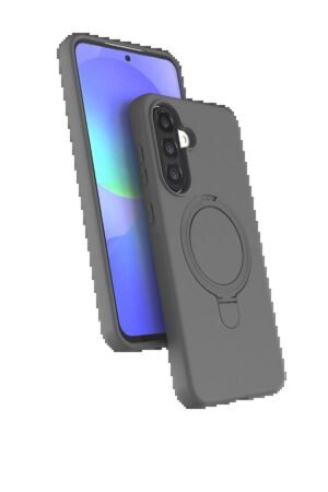 Samsung Galaxy A26 Regal Magsafe Standlı Kapak - Titan Gri-(5796)