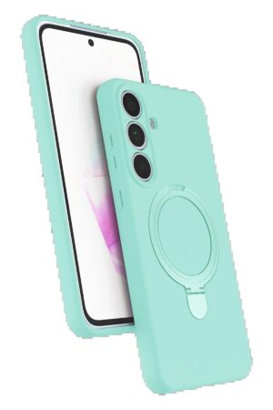 Samsung Galaxy S24 FE Regal Magsafe Standlı Kapak - Su Yeşili-(5796)