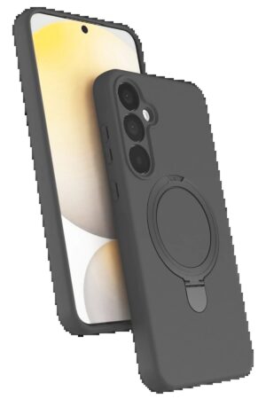 Samsung Galaxy A35 5G Regal Magsafe Standlı Kapak - Titan Gri-(5796)