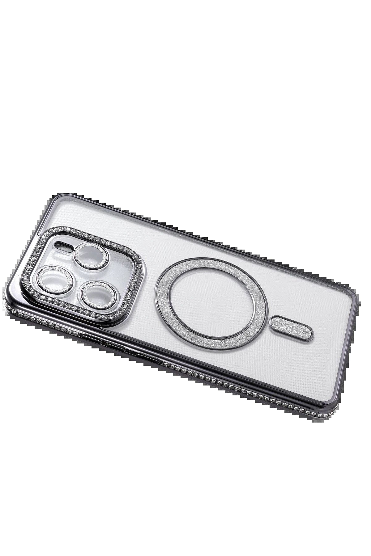 Xiaomi Redmi Note 14 4G Joke Simli Magneticsafe Kılıf - Siyah-(5796) - Görsel 4