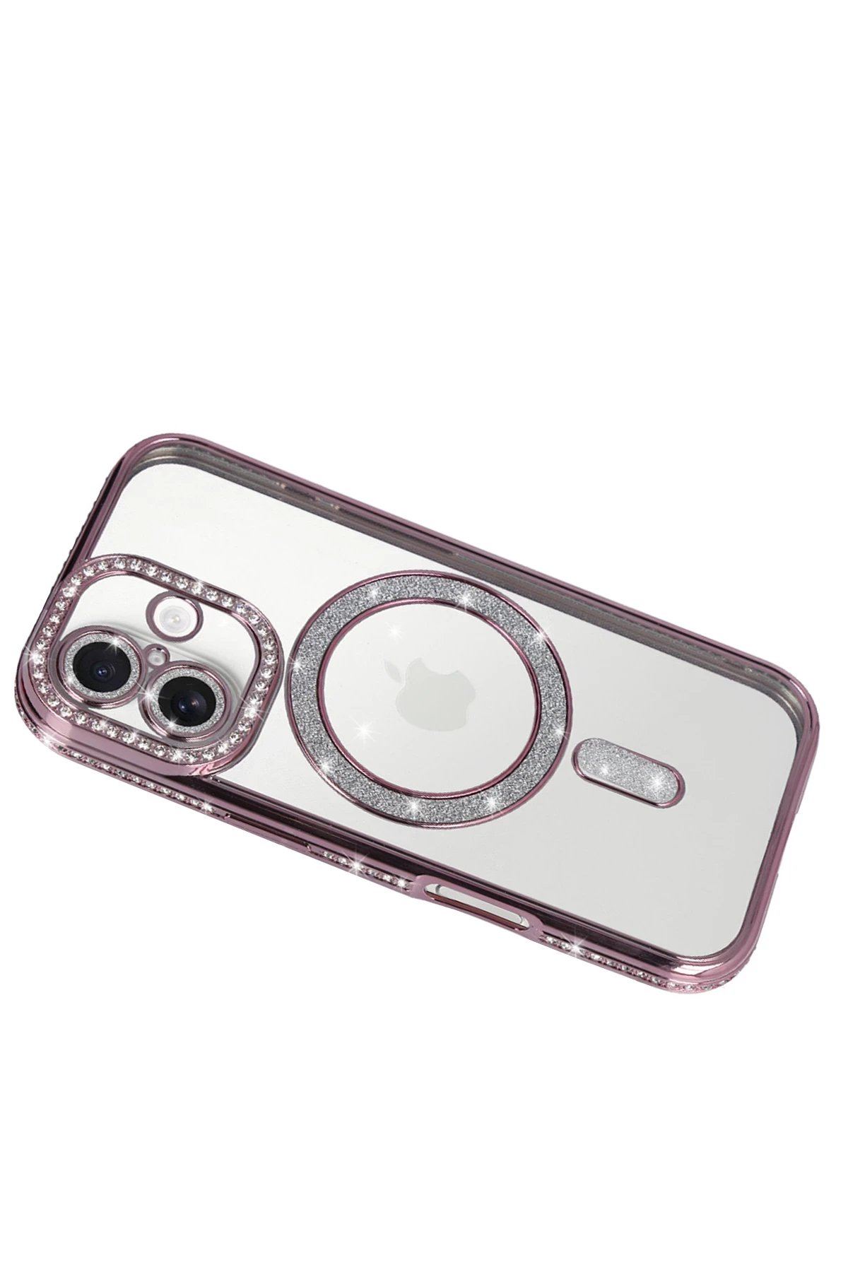 Apple iPhone 17 Joke Simli Magneticsafe Kılıf - Pembe-(5796) - Görsel 3