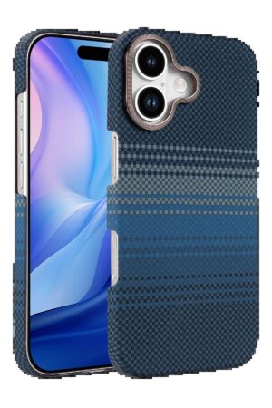 Apple iPhone 17 Vega Magsafe Kapak - Mavi-(5796)