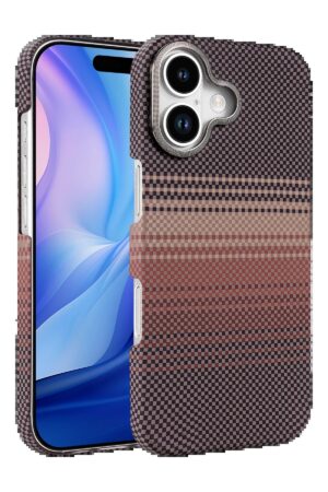 Apple iPhone 17 Vega Magsafe Kapak - Çöl Titanyum-(5796)