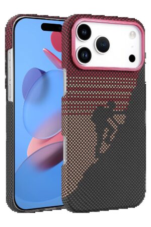 Apple iPhone 17 Pro Vega Magsafe Kapak - Kırmızı-(5796)