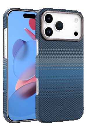 Apple iPhone 17 Pro Max Vega Magsafe Kapak - Mavi-(5796)