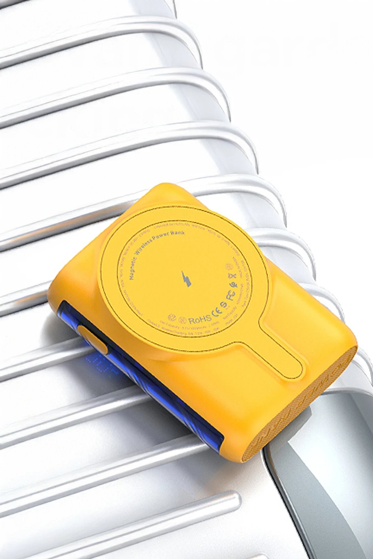 J31 10.000 mAh 20W PD Magsafe Powerbank - Beyaz-(5796) - Görsel 2