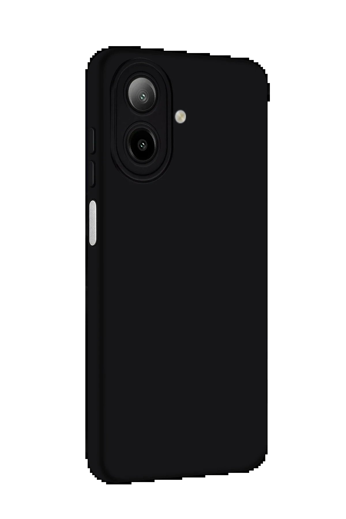 Samsung Galaxy A07 Nano içi Kadife Silikon - Siyah-(5796) - Görsel 2