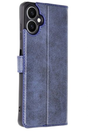 Samsung Galaxy A07 Trend S Plus Kapaklı Kılıf - Lacivert-(5796)