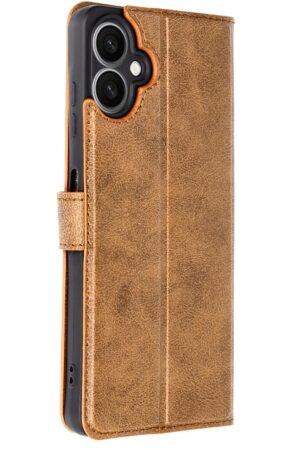 Samsung Galaxy A07 Trend S Plus Kapaklı Kılıf - Taba-(5796)