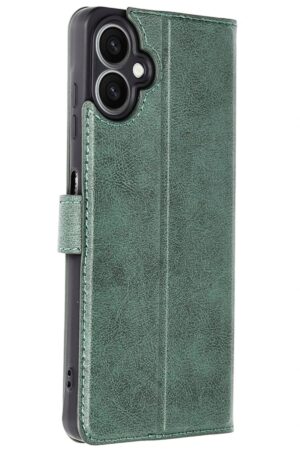 Samsung Galaxy A07 Trend S Plus Kapaklı Kılıf - Yeşil-(5796)