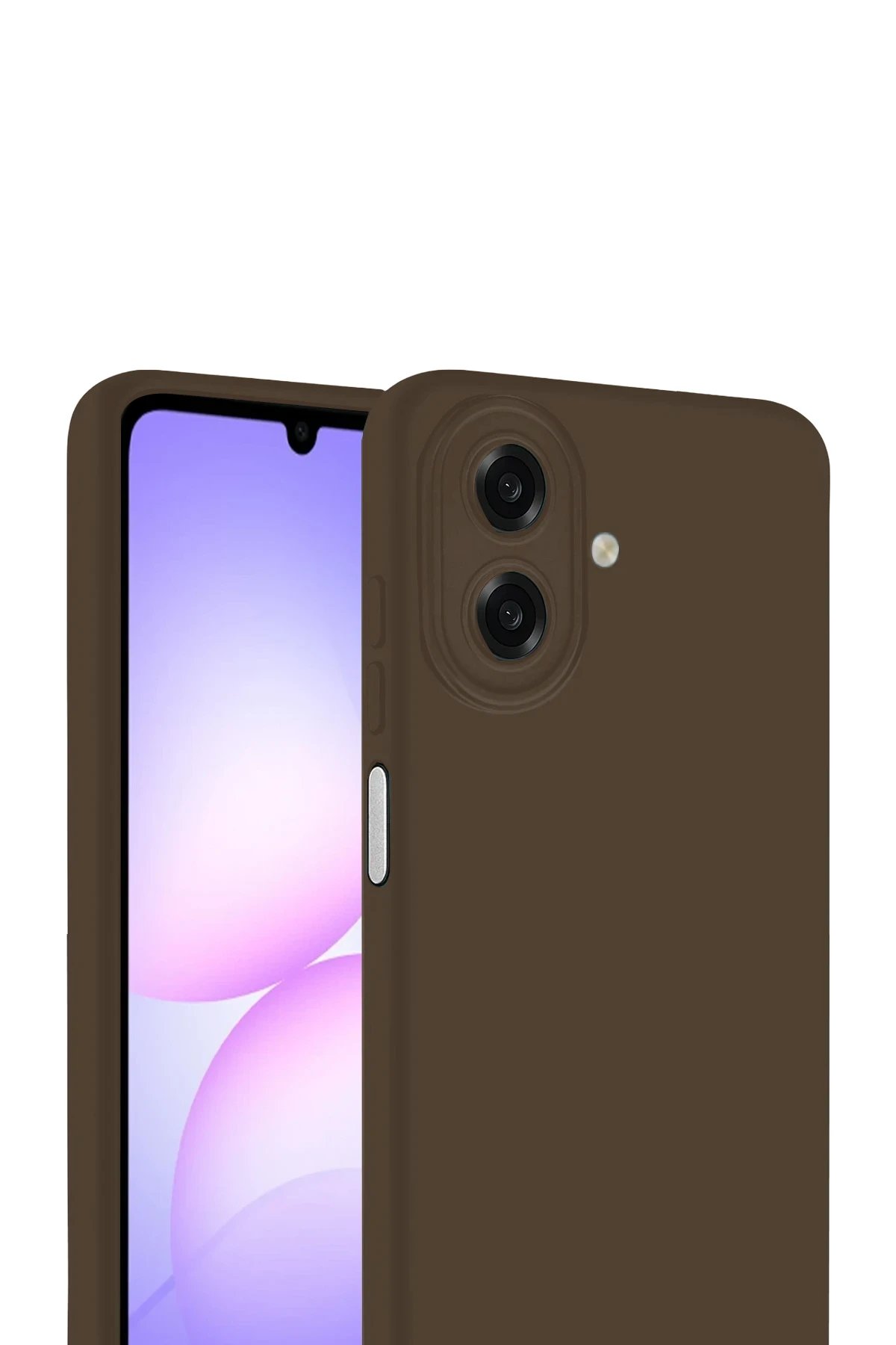 Samsung Galaxy A07 First Silikon - Kahverengi-(5796) - Görsel 2