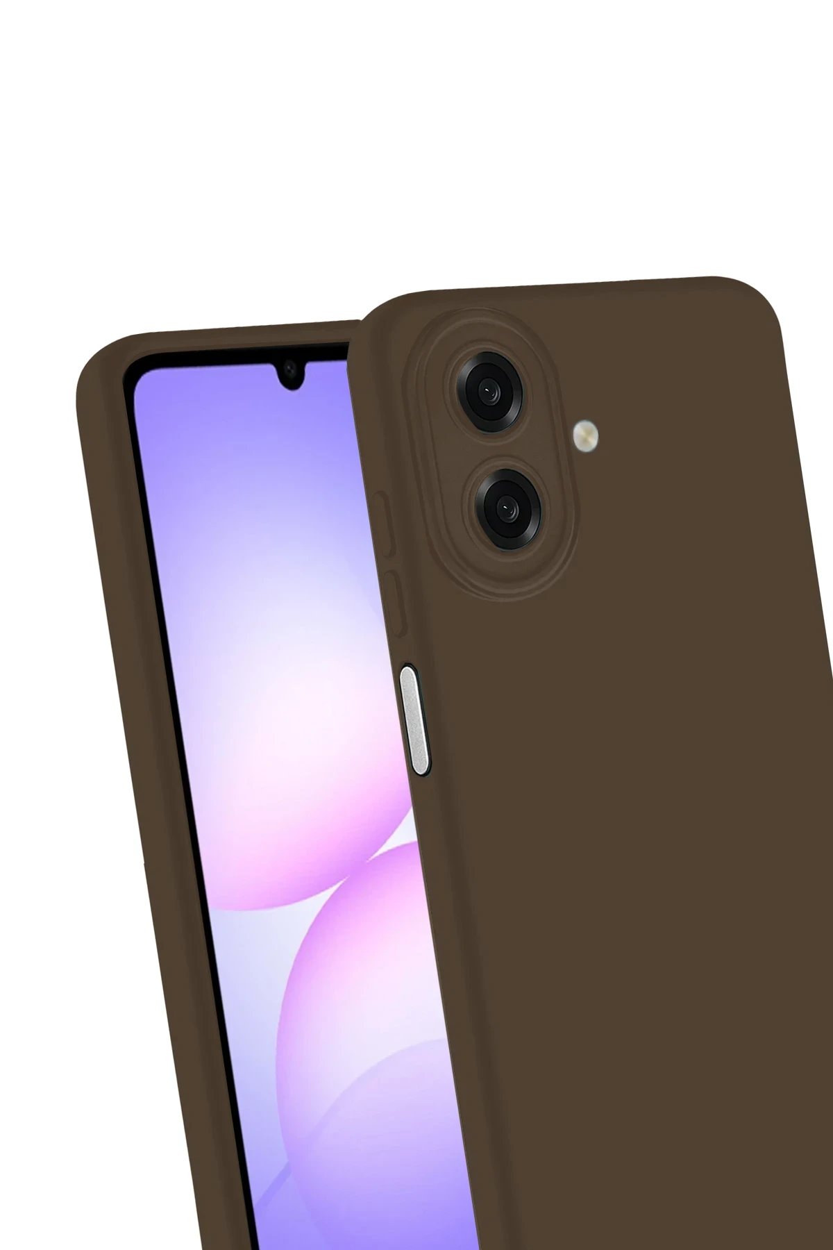 Samsung Galaxy A07 First Silikon - Kahverengi-(5796) - Görsel 3