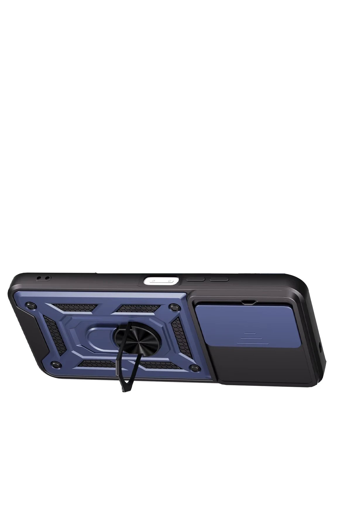 Xiaomi Redmi 15C 4G Pars Lens Yüzüklü Silikon - Lacivert-(5796) - Görsel 2