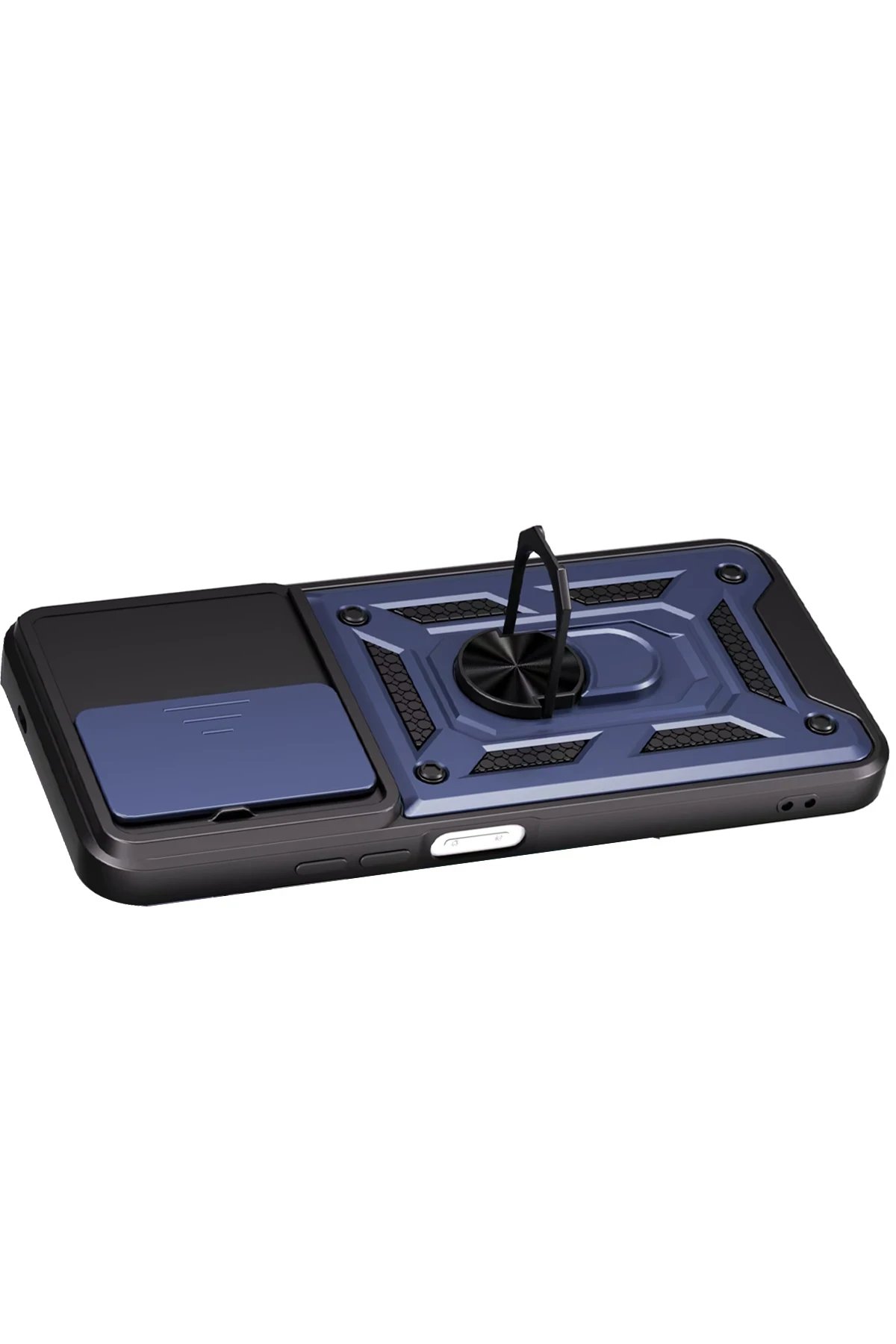 Xiaomi Redmi 15C 4G Pars Lens Yüzüklü Silikon - Lacivert-(5796) - Görsel 3