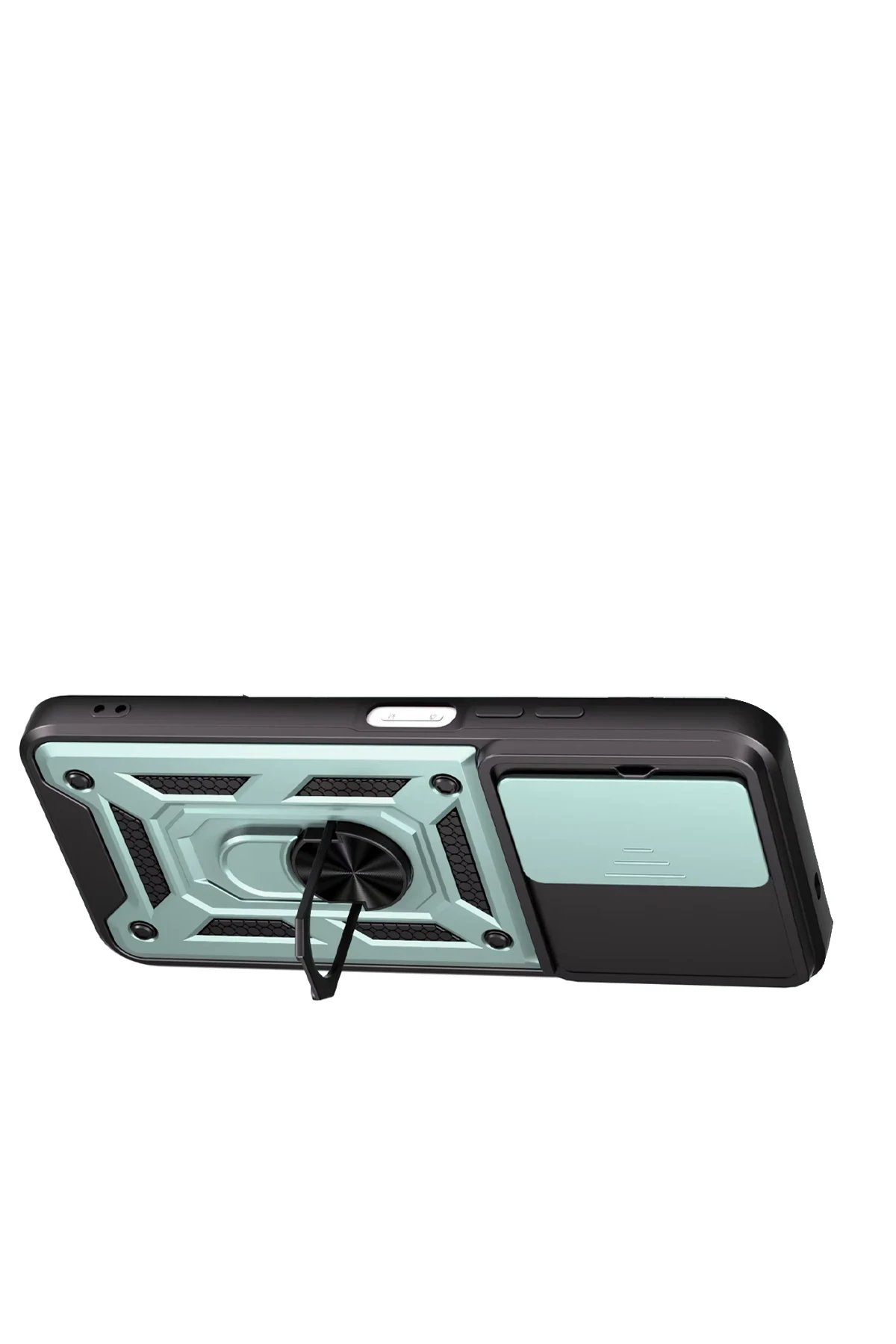 Xiaomi Redmi 15C 4G Pars Lens Yüzüklü Silikon - Yeşil-(5796) - Görsel 2