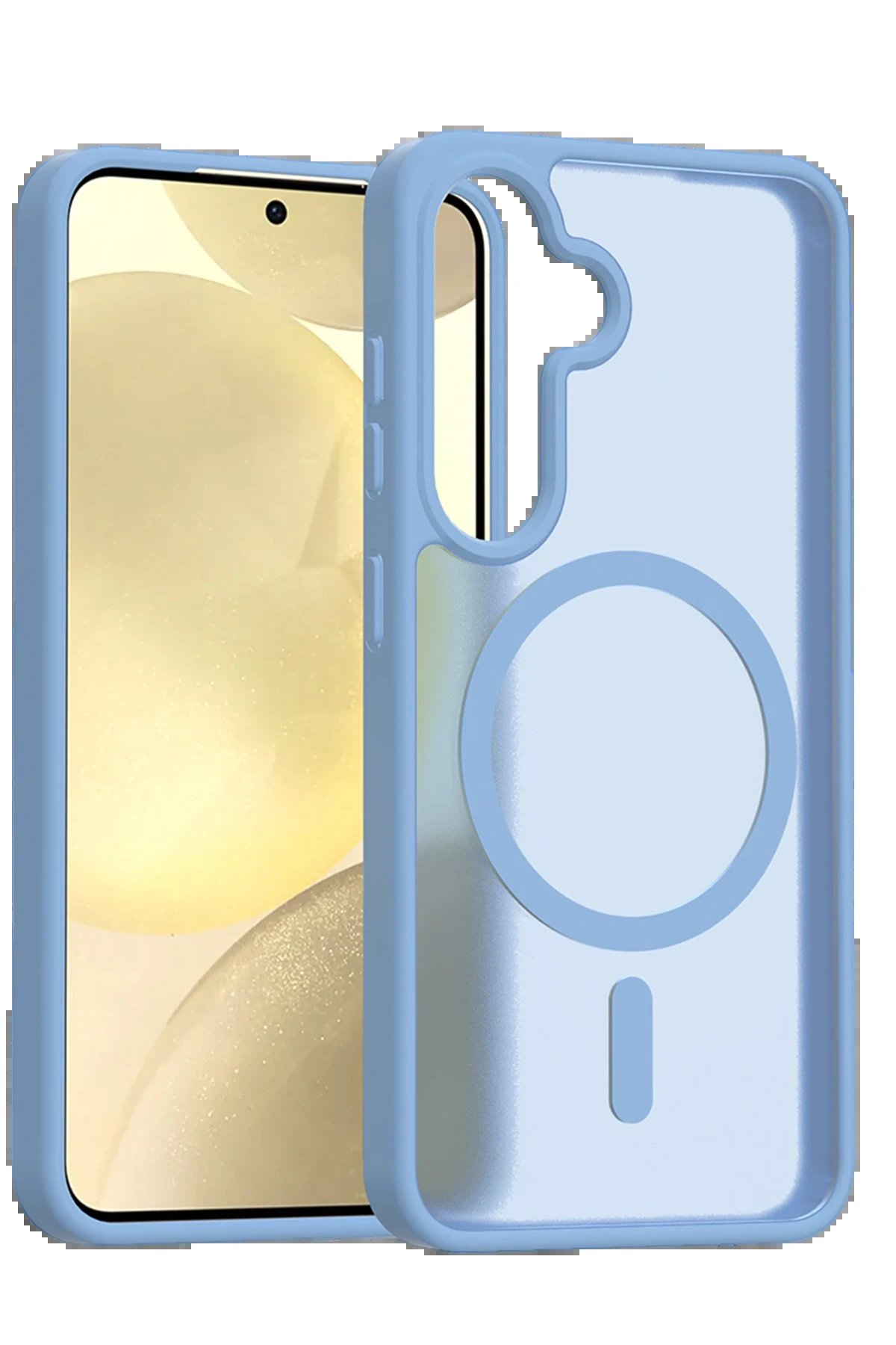 Samsung Galaxy A17 5G Jota Magsafe Kapak - Açık Mavi-(5796)