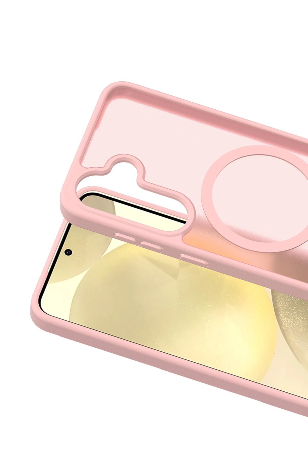 Samsung Galaxy A17 5G Jota Magsafe Kapak - Pudra-(5796) - Görsel 2