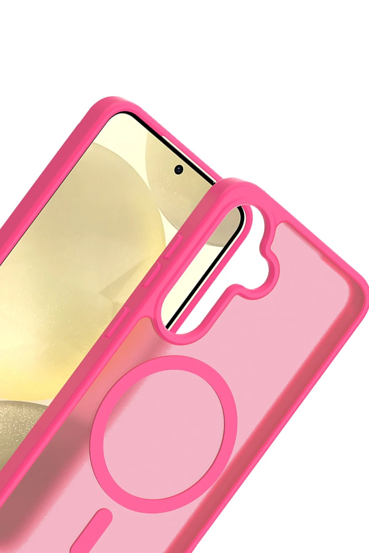 Samsung Galaxy A17 5G Jota Magsafe Kapak - Rose-(5796) - Görsel 3