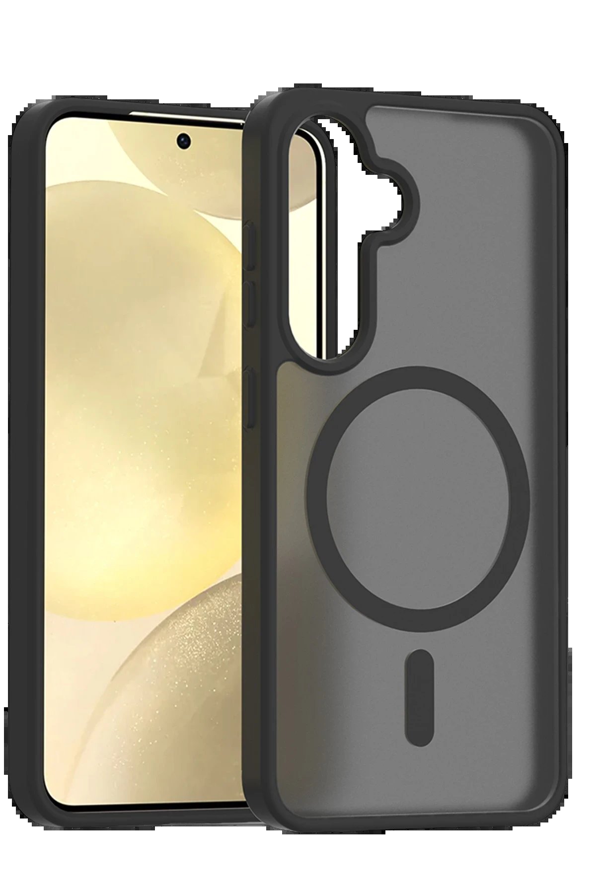 Samsung Galaxy A17 5G Jota Magsafe Kapak - Siyah-(5796)