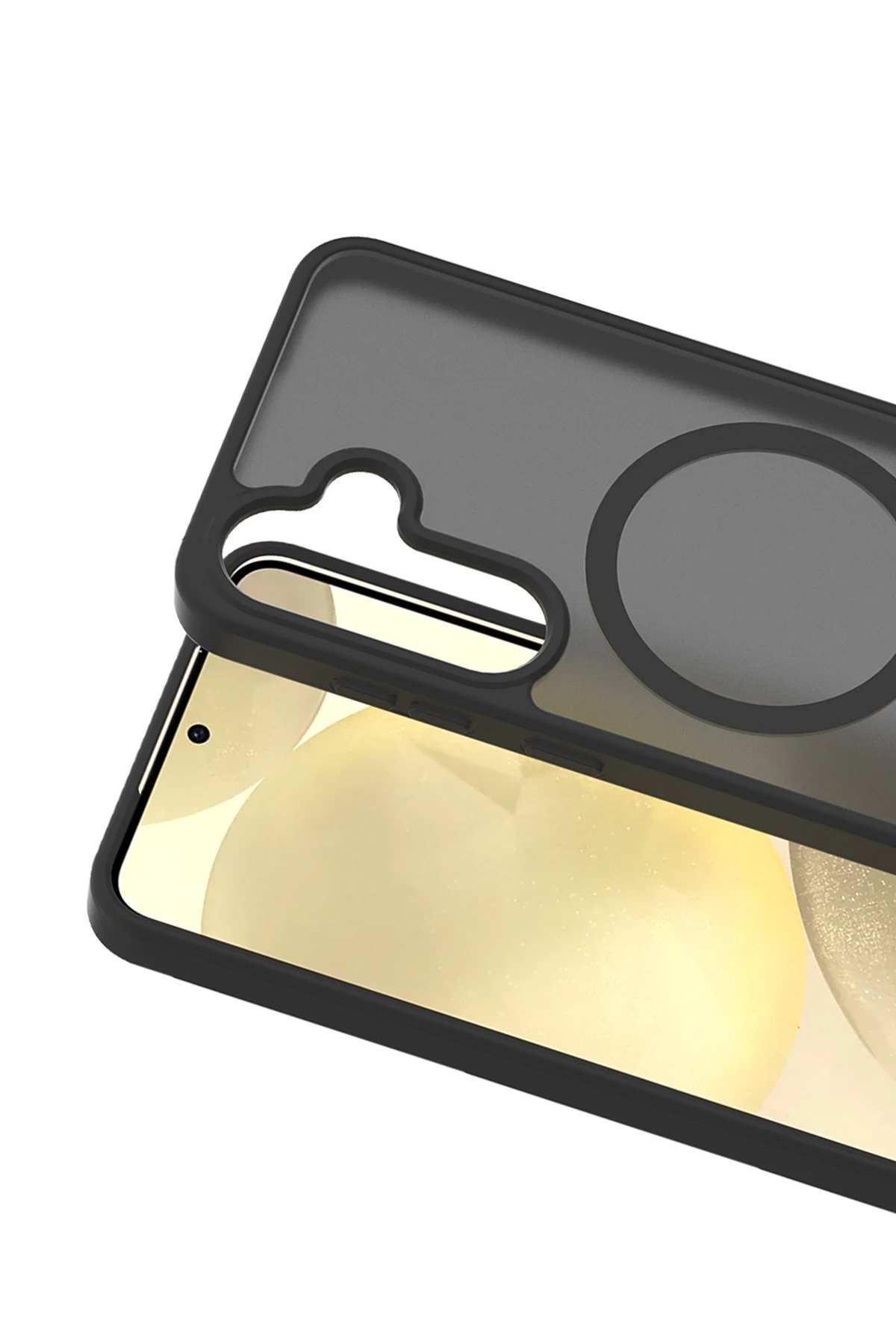 Samsung Galaxy A17 5G Jota Magsafe Kapak - Siyah-(5796) - Görsel 2