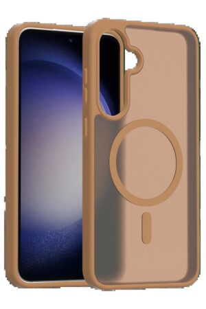 Samsung Galaxy A17 5G Jota Magsafe Kapak - Çöl Titanyum-(5796)