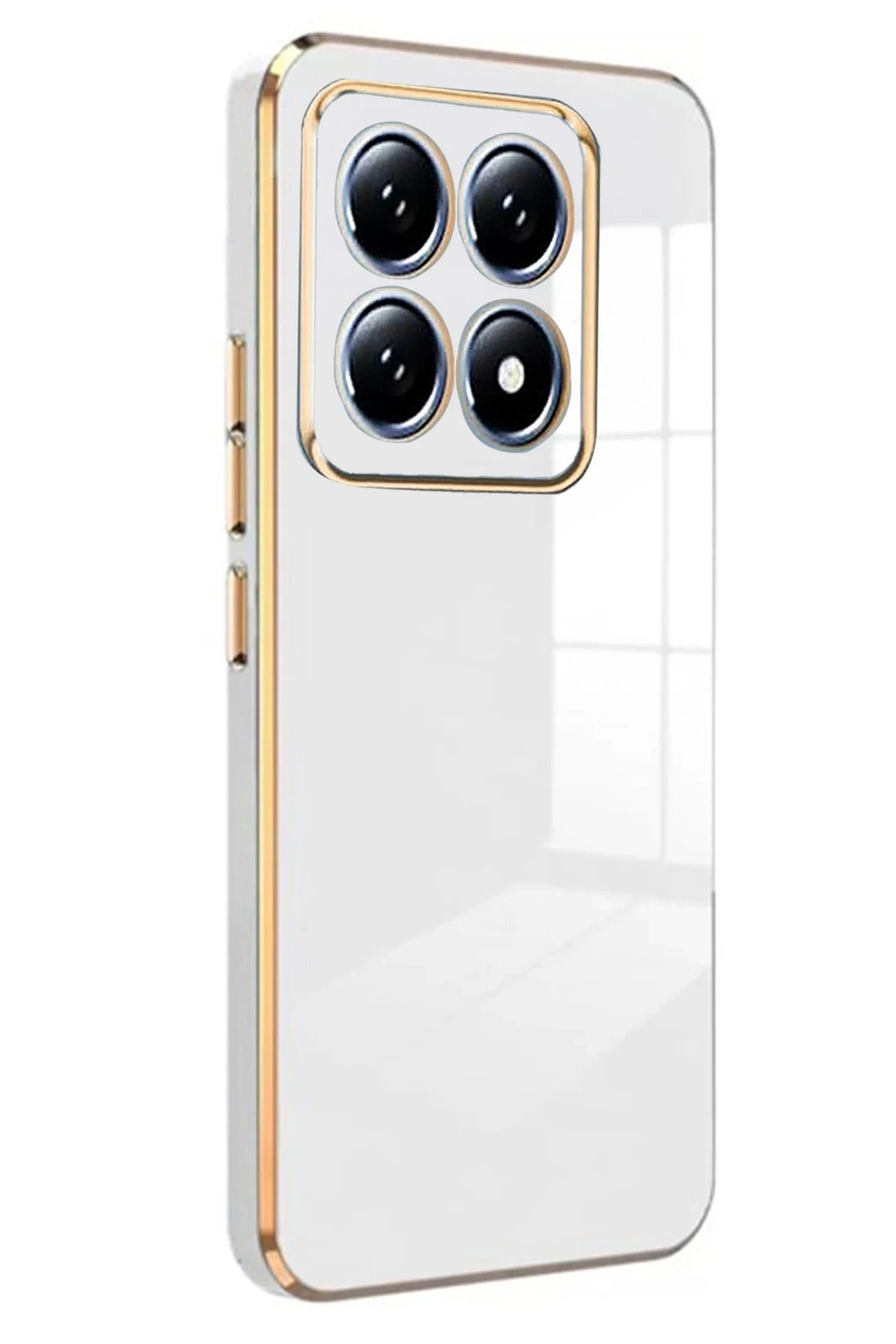 Xiaomi Mi 14T Pro Volet Silikon - Beyaz-(5796)