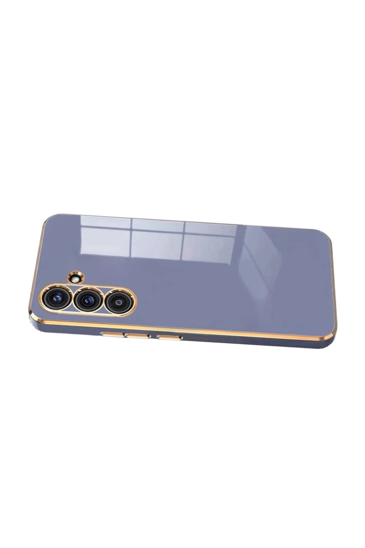 Samsung Galaxy S25 FE Volet Silikon - Mavi-(5796) - Görsel 2