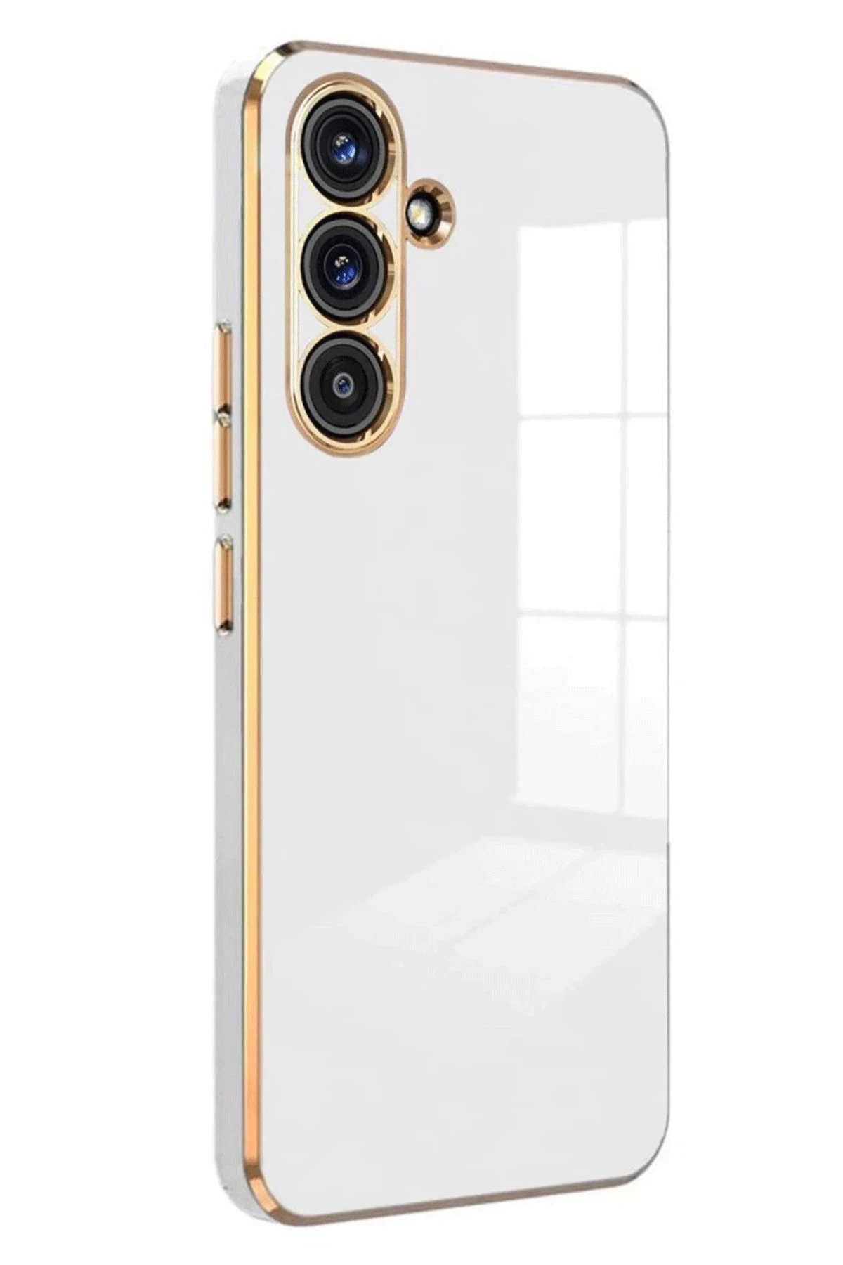 Samsung Galaxy A17 5G Volet Silikon - Beyaz-(5796)