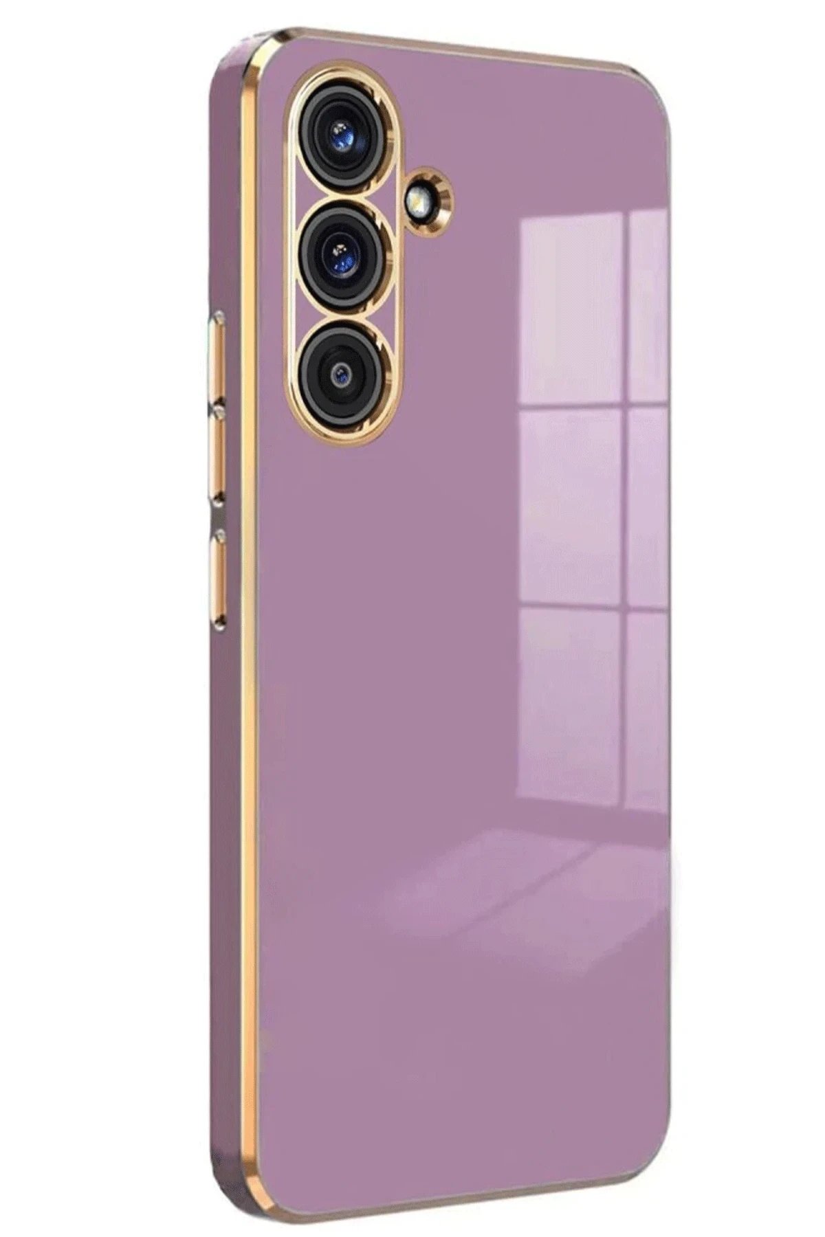 Samsung Galaxy A17 5G Volet Silikon - Mor-(5796)