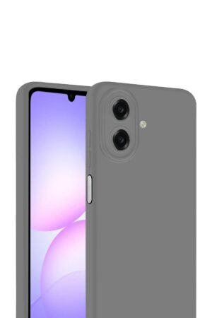 Samsung Galaxy A07 First Silikon - Gri-(5796)