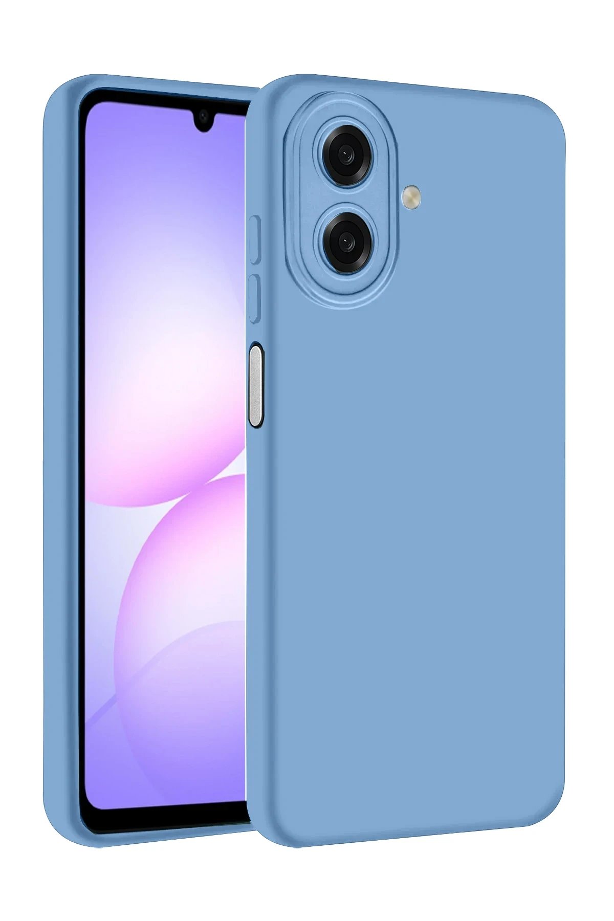 Samsung Galaxy A07 First Silikon - Mavi-(5796) - Görsel 3