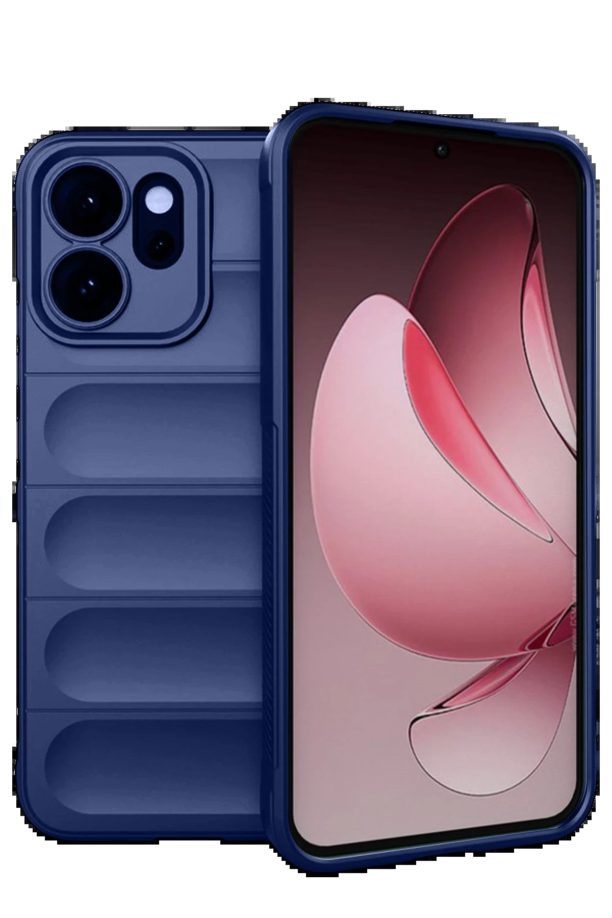 Oppo Reno 14 Optimum Silikon - Lacivert-(5796)