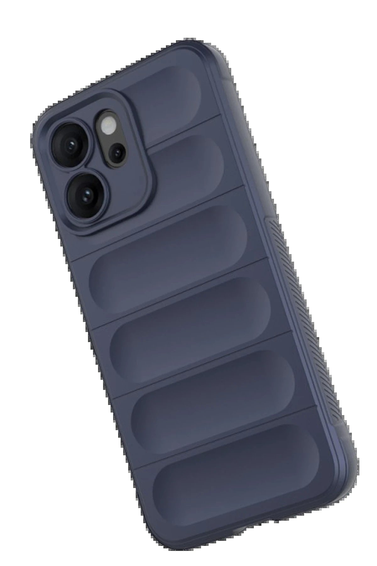 Oppo Reno 14F Optimum Silikon - Lacivert-(5796) - Görsel 3