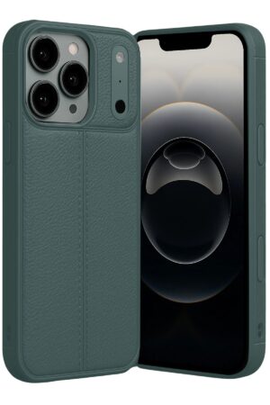 Apple iPhone 17 Pro Auto Focus Kapak - Koyu Yeşil-(5796)