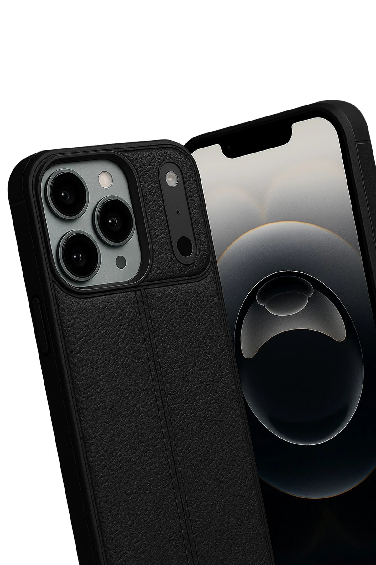 Apple iPhone 17 Pro Max Auto Focus Kapak - Siyah-(5796) - Görsel 3