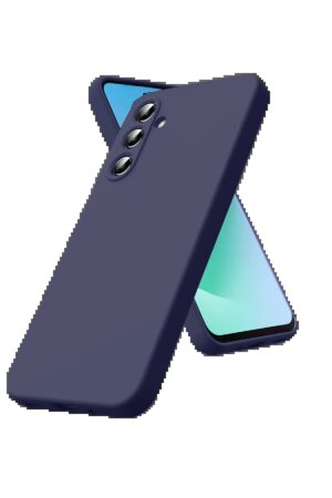 Samsung Galaxy S25 FE Nano içi Kadife Silikon - Lacivert-(5796)