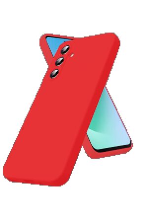 Samsung Galaxy A17 5G Nano içi Kadife Silikon - Kırmızı-(5796)