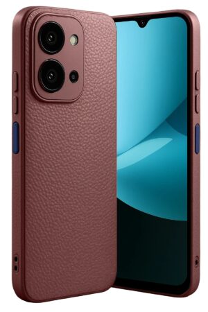 Xiaomi Redmi 15C 4G Thermax Silikon Kılıf - Bordo-(5796)