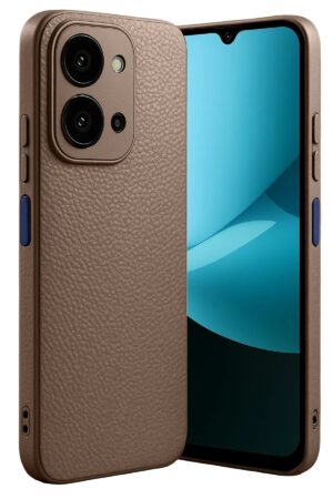 Xiaomi Redmi 15C 4G Thermax Silikon Kılıf - Kahverengi-(5796)