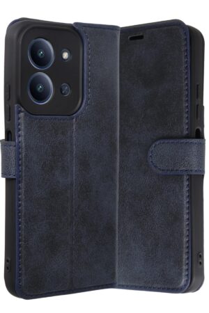 Xiaomi Redmi 15C 4G Trend S Plus Kapaklı Kılıf - Lacivert-(5796)