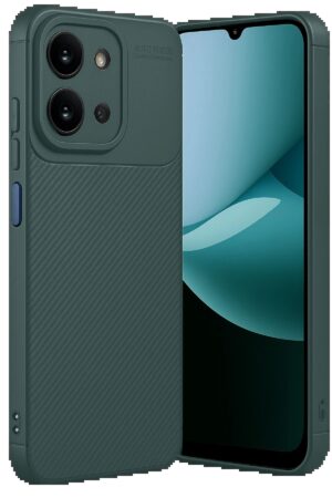 Xiaomi Redmi 15C 4G Auto Focus Karbon Kapak - Koyu Yeşil-(5796)