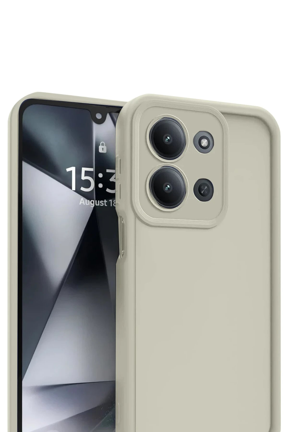 Xiaomi Redmi 15C 4G Viera Silikon - Krem-(5796) - Görsel 2