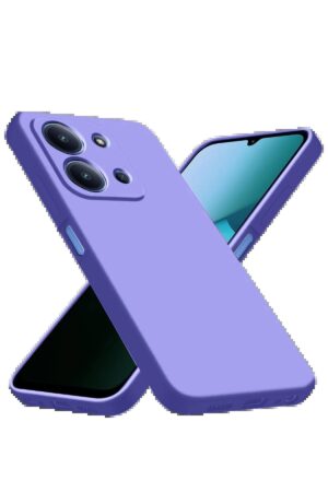 Xiaomi Redmi 15C 4G Nano içi Kadife Silikon - Lila-(5796)