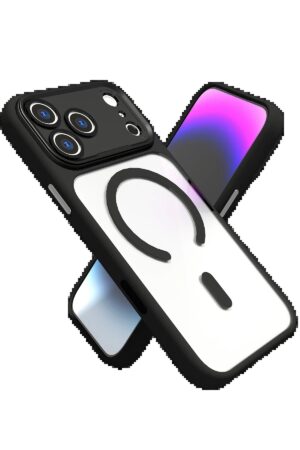 Apple iPhone 17 Pro Max Hazar Magsafe Kapak - Siyah-(5796)