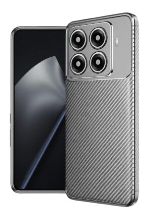 Xiaomi Mi 15T Pro Auto Focus Karbon Kapak - Gri-(5796)