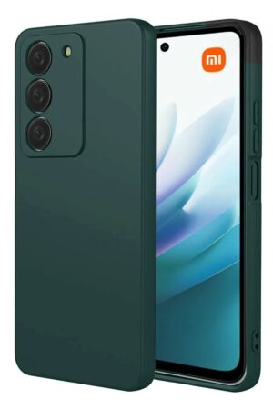 Xiaomi Redmi 15 4G First Silikon - Koyu Yeşil-(5796)