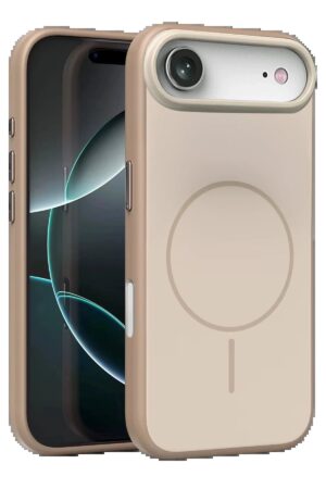 Apple iPhone 17 Air Neva Magsafe Kapak - Gold-(5796)