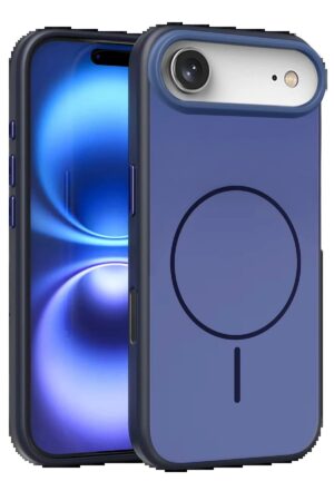 Apple iPhone 17 Air Neva Magsafe Kapak - Lacivert-(5796)