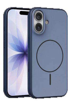 Apple iPhone 17 Neva Magsafe Kapak - Lacivert-(5796)