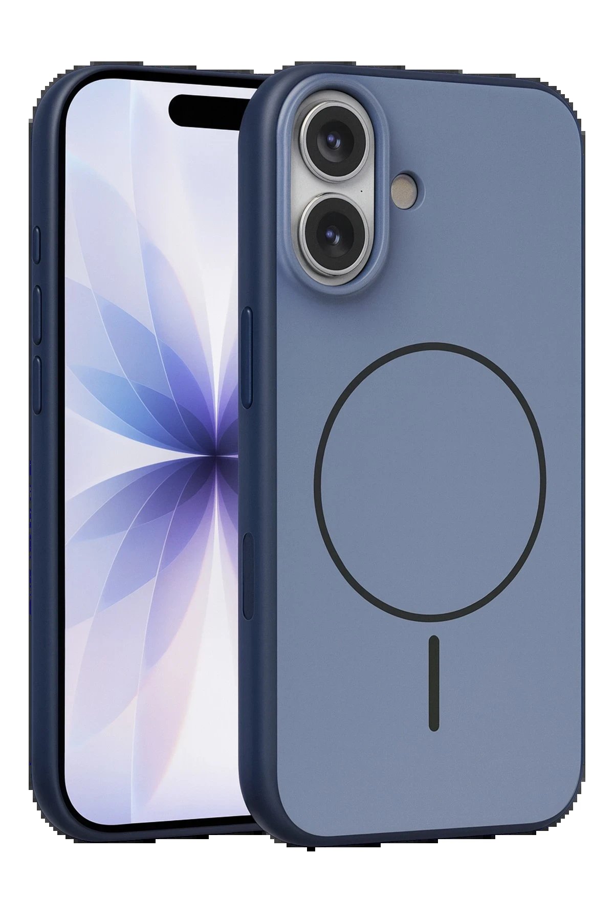 Apple iPhone 17 Neva Magsafe Kapak - Lacivert-(5796)